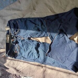 Blue Denim Jeans Hollister Women's Jeans